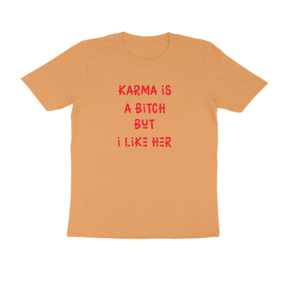 Karma Round Neck T-shirt