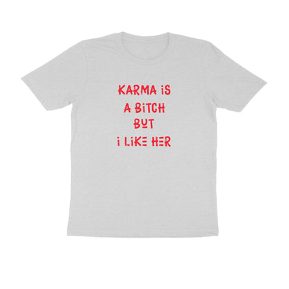 Karma Round Neck T-shirt