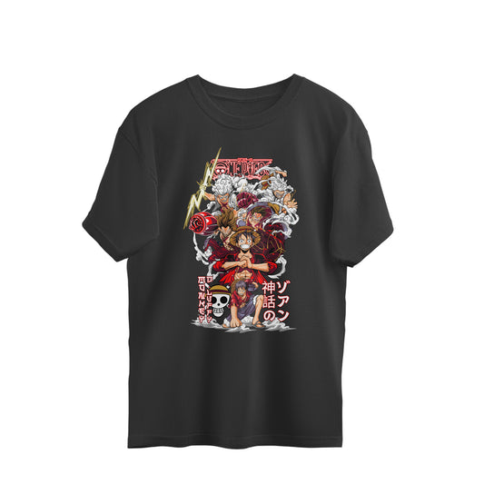 All Gears Luffy Oversized T-shirt