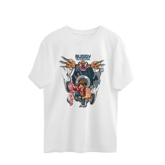 Buggy the Clown X Luffy Oversized T-shirt